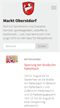 Mobile Screenshot of markt-oberstdorf.de